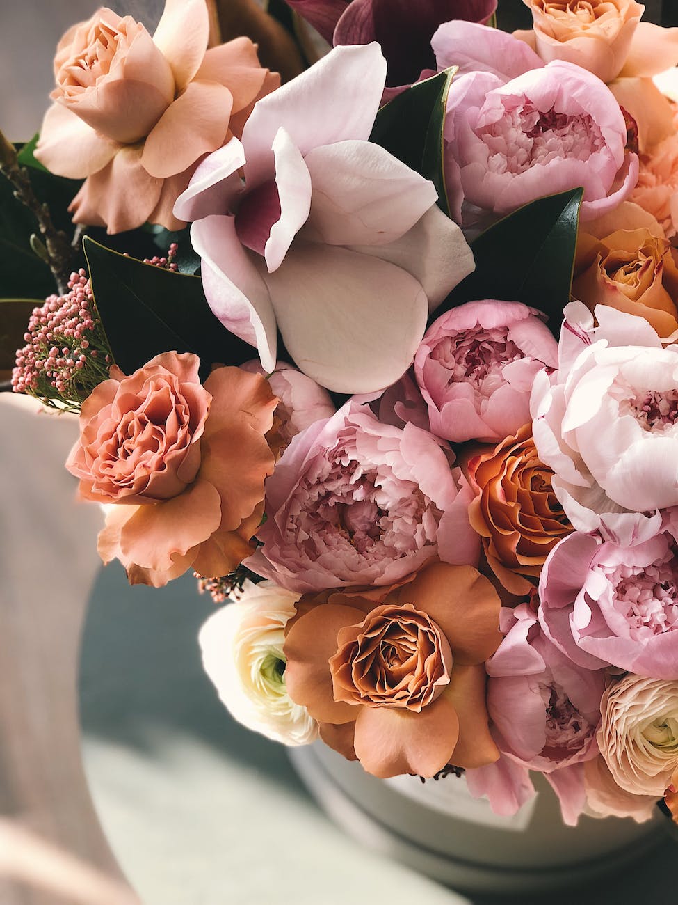 flowers as a push present