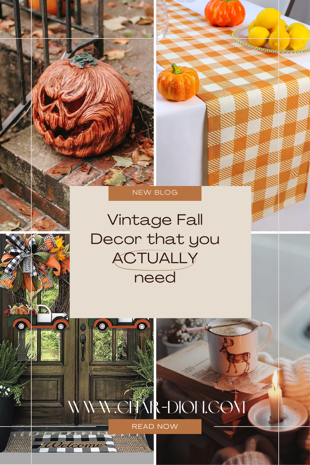 You Need This Vintage Fall Decor for Ultimate At Home Relaxation - Soft ...