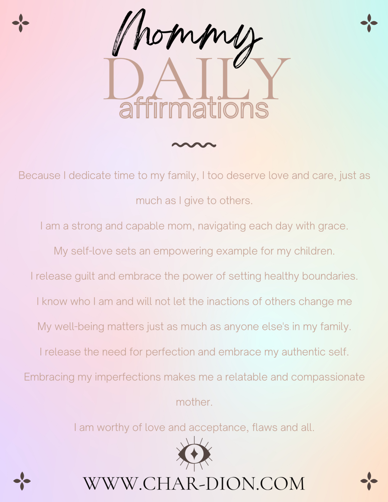 263 Affirmations For Mom Guilt - Soft Life Mama