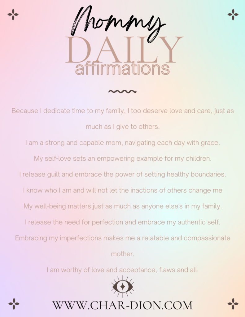 Affirmations for new moms