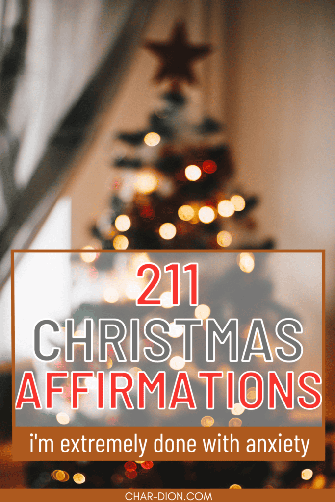 Christmas Affirmations