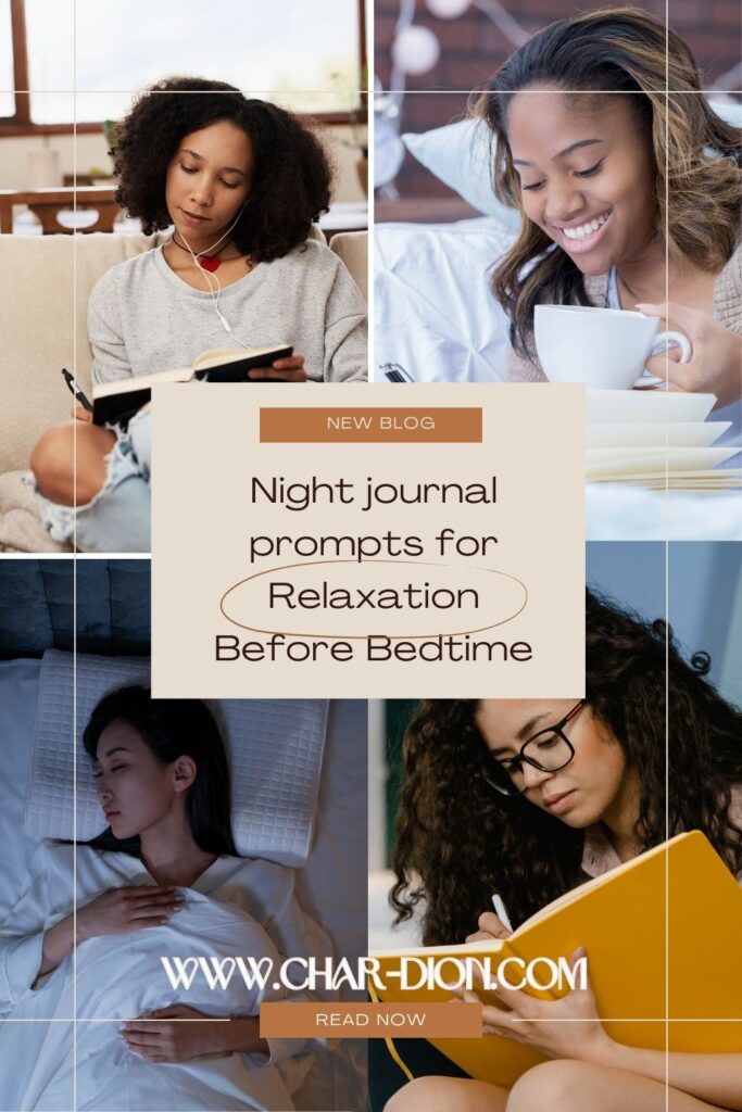 Night journal prompts 