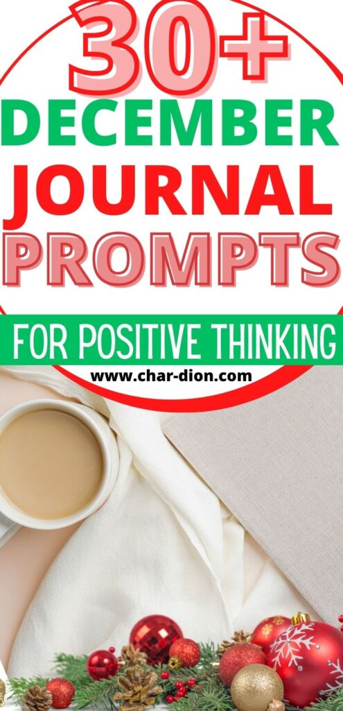 December Journal Prompts ideas