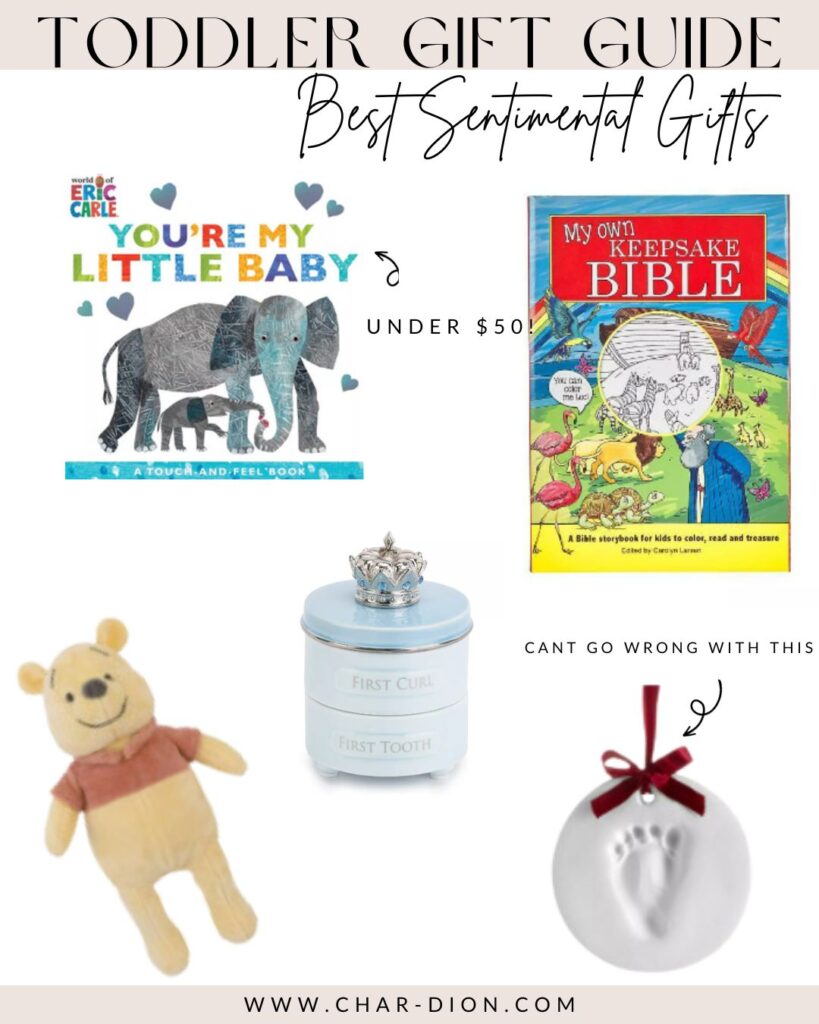 Sentimental Gifts for Toddlers