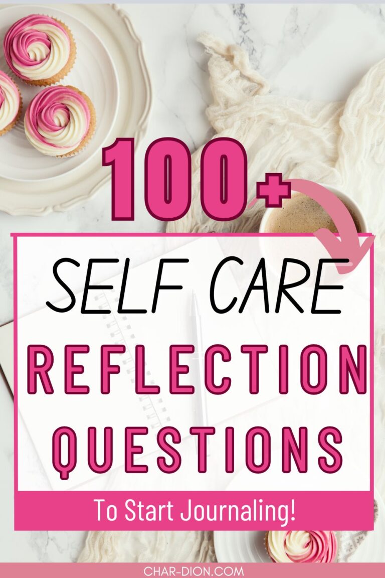 Self Care Reflection Questions To Manifest Your Dream Life