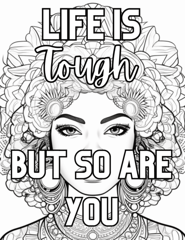 20+ Self care coloring pages FREE! - Soft Life Mama