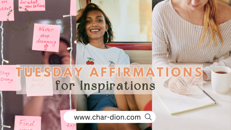 tuesday affirmations for work