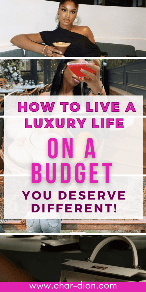 how to live like a millionaire on a budget