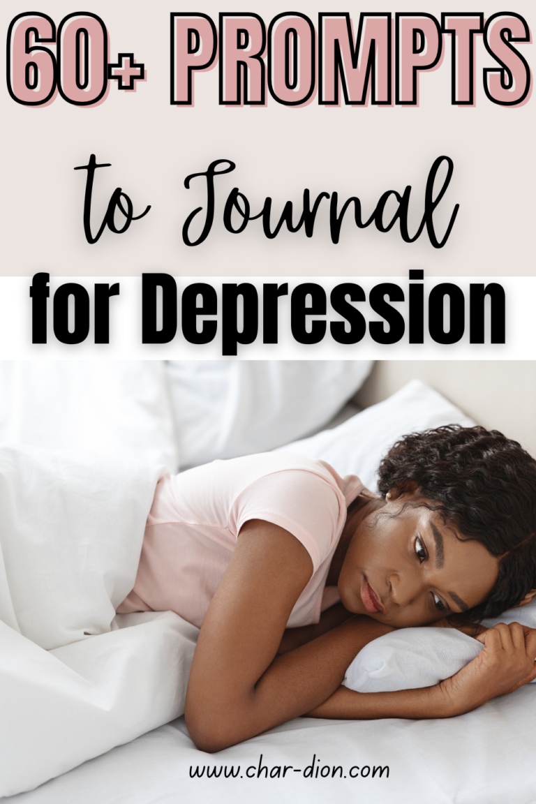 Healing journal prompts for depression