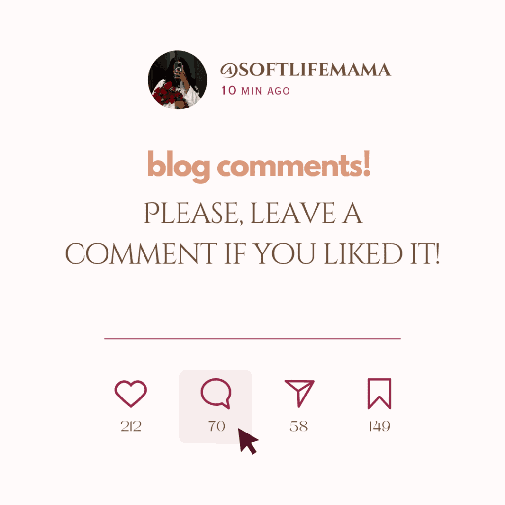 soft life mama blog comments